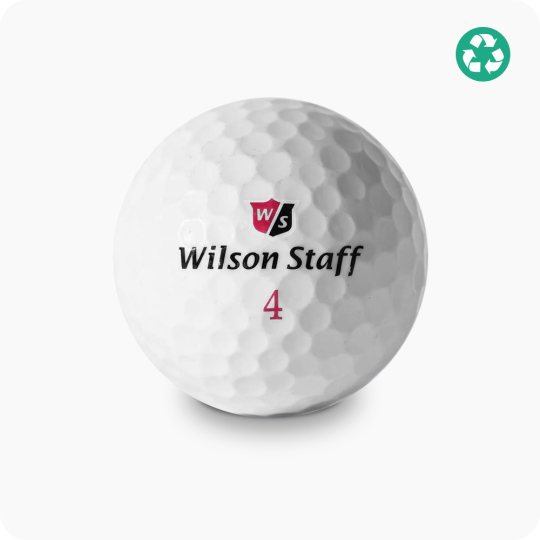 balle de golf reconditionnée wilson staff mix