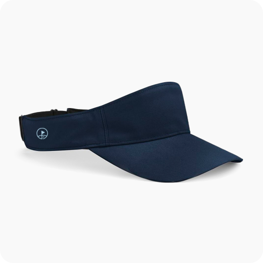 visière de golf femme bleu marine