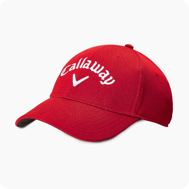 casquette de golf callaway rouge