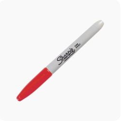 sharpie rouge