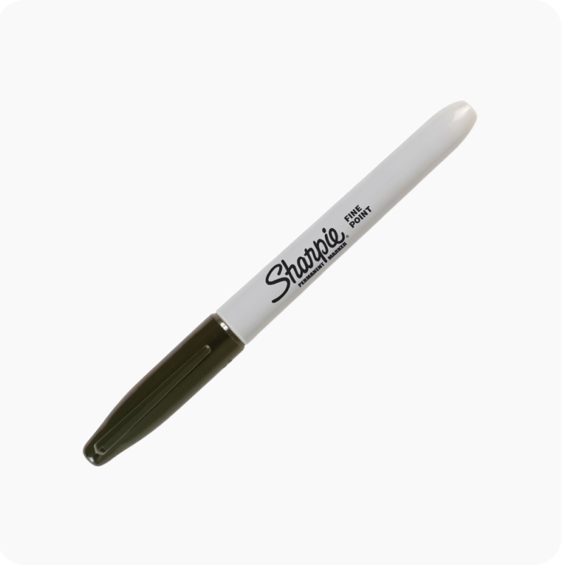 sharpie noir