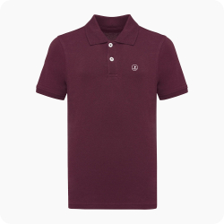 polo de golf enfant bordeaux