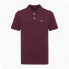 polo de golf enfant bordeaux