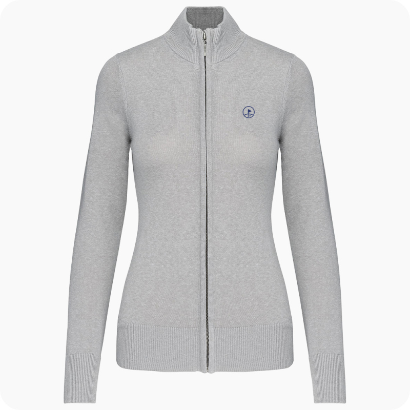 cardigan femme zippé gris cardigan femme zippé gris