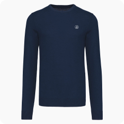 pull de golf homme bleu marine