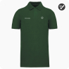 polo de golf homme bio vert personnalisé