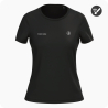 tee shirt de golf femme noir personnalisé