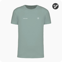 tee shirt de golf enfant vert clair personnalisé