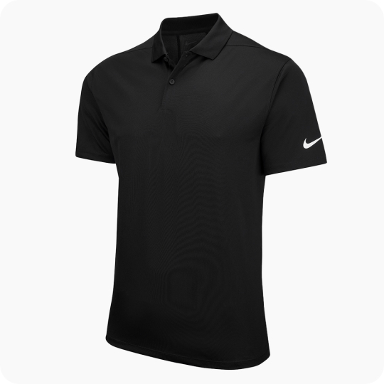 polo de golf nike victory noir