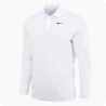 polo golf nike manches longues blanc