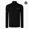 pull callaway 1/4 zip noir personnalisé