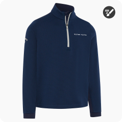 polaire de golf callaway bleu marine personnalisé