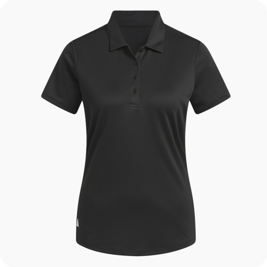 polo de golf femme adidas noir