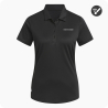 polo de golf femme adidas noir personnalisé