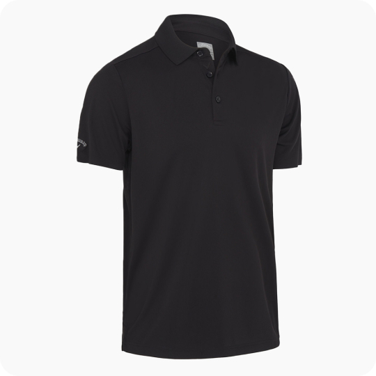 polo de golf callaway noir