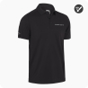 polo de golf callaway noir personnalisé