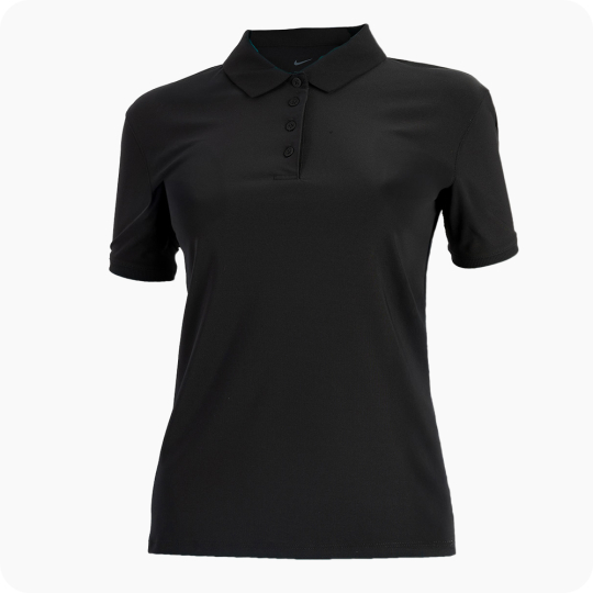 polo de golf nike femme noir