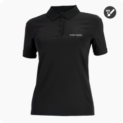 polo de golf nike femme noir personnalisé