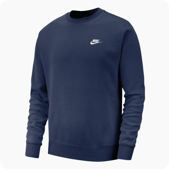 pull de golf nike bleu marine