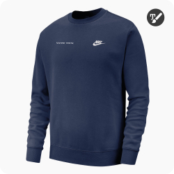 pull de golf nike bleu marine personnalisé