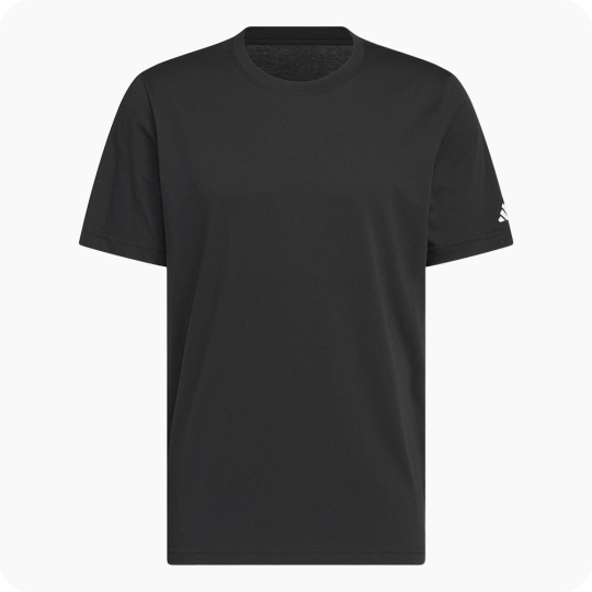 tee shirt de golf adidas noir
