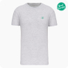 tee shirt de golf homme blanc chiné