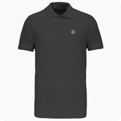polo de golf gris fonce
