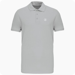 polo de golf gris