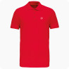 polo de golf rouge