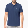 polo de golf homme bleu fonce