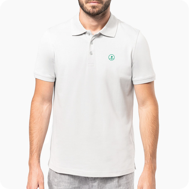 polo de golf homme blanc