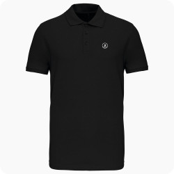 polo de golf noir