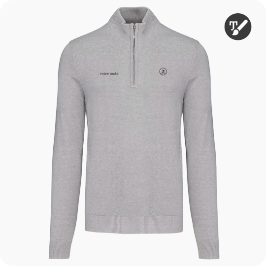 Pull 1/4 Zip Homme
