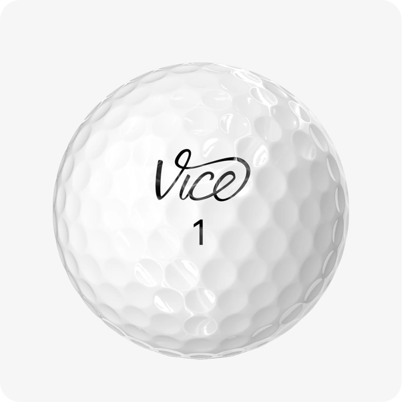Balle de Golf Vice Pro Plus face
