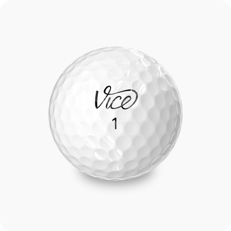 Balle de Golf Vice Drive face