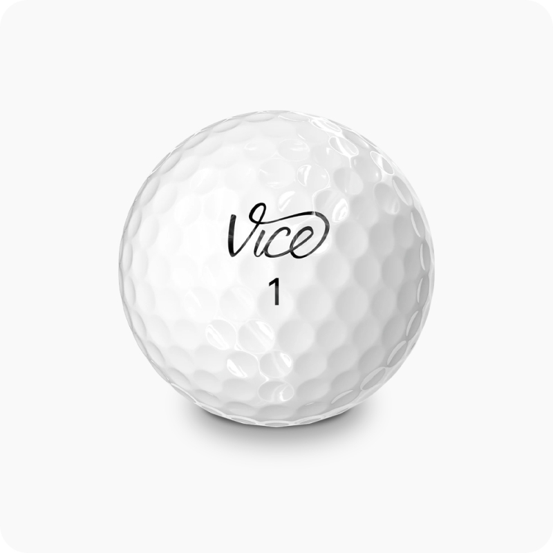 Balle de Golf Vice Pro face