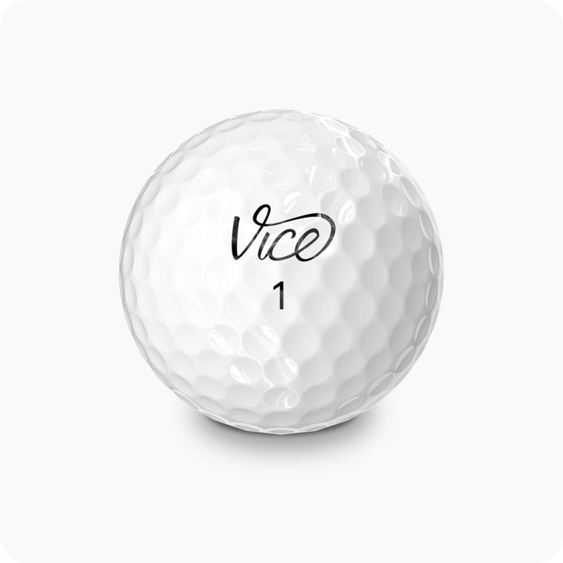 Balle de Golf Vice Tour face