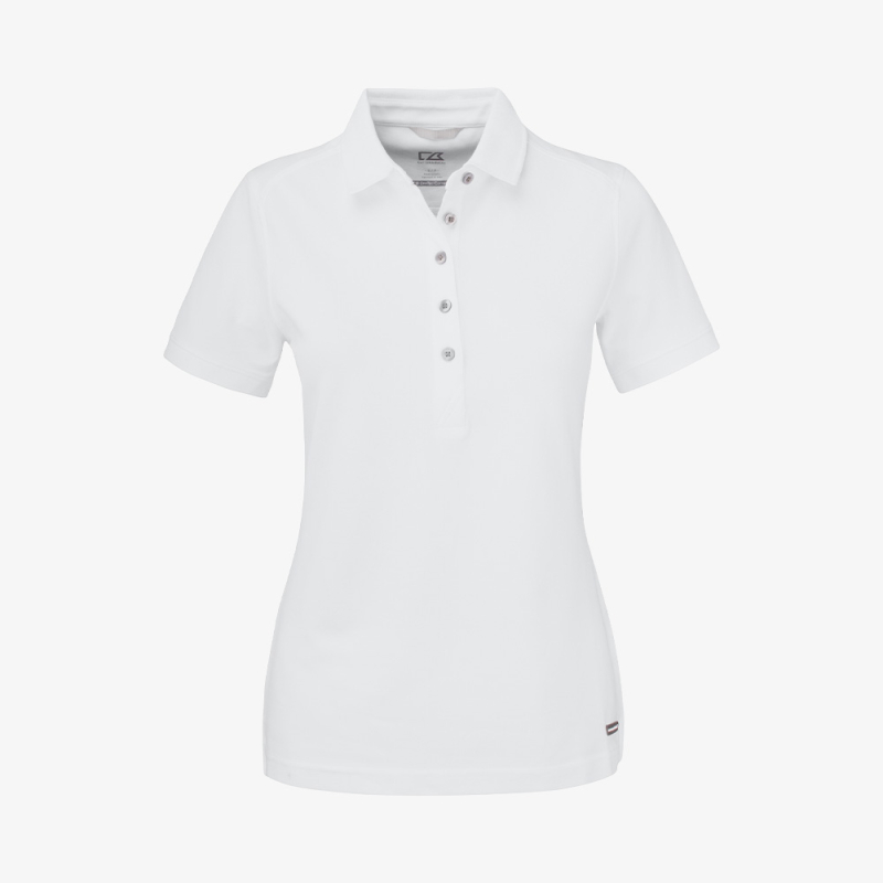 Polo Femme Performance Cutter & Buck Blanc