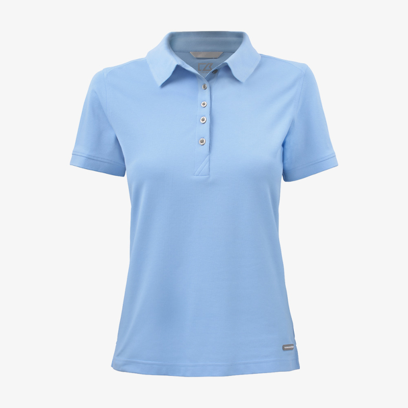 Polo Femme Performance Cutter & Buck Bleu clair