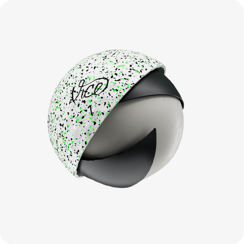 Balle de Golf Vice Pro Drip Lime interieur matériaux