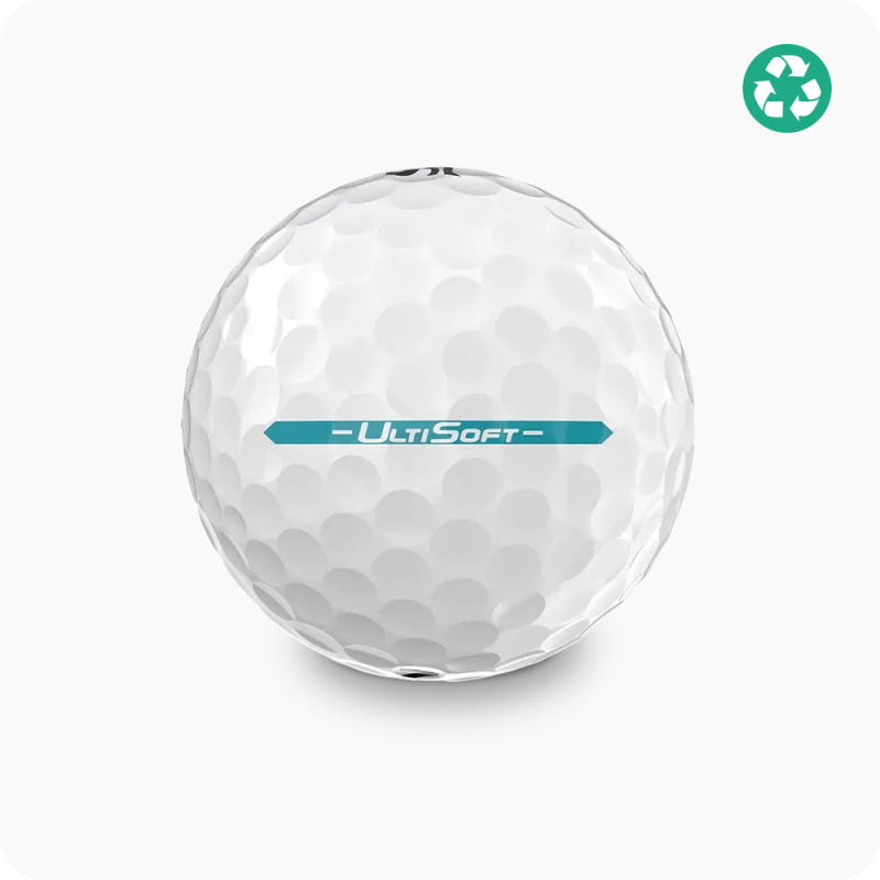 Balles de Golf Recyclées Srixon UltiSoft coté