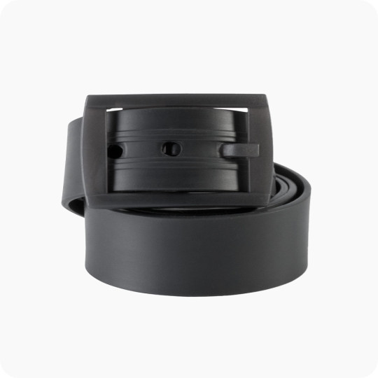 ceinture de golf en plastique grise foncé