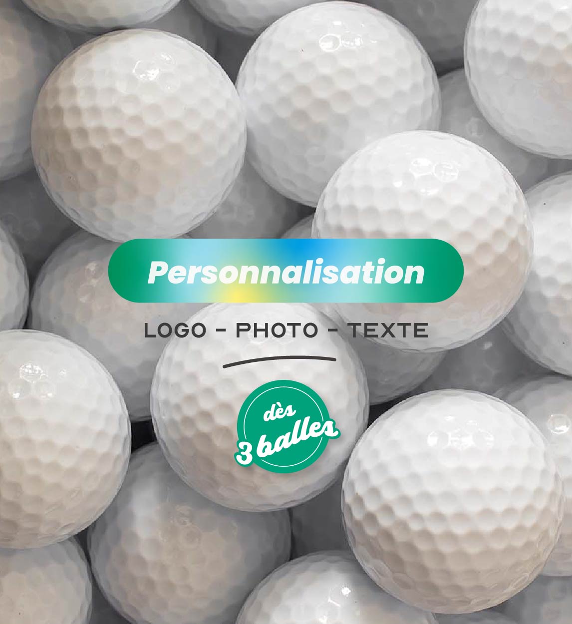 vetements et accessoires de golf personnalisables