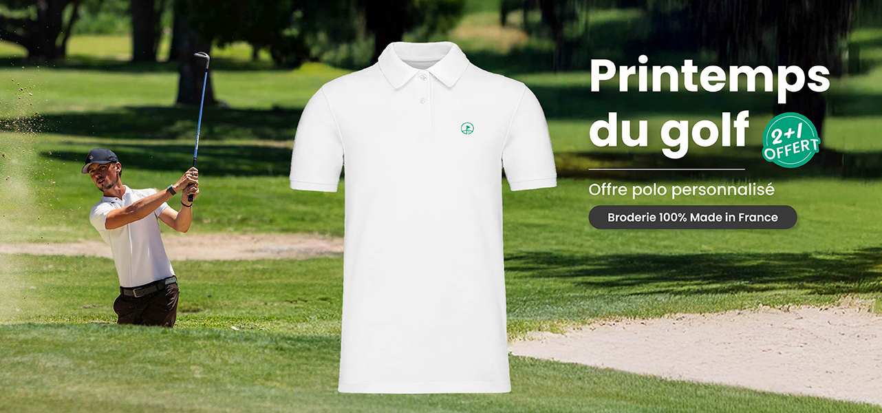 vetements de golf personnalises