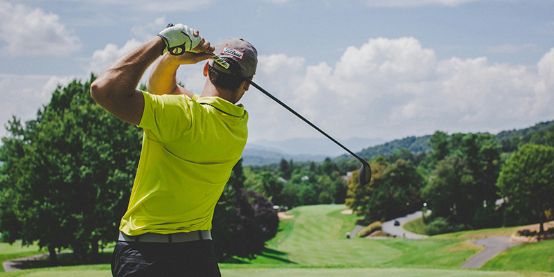 cadeau sur le golf